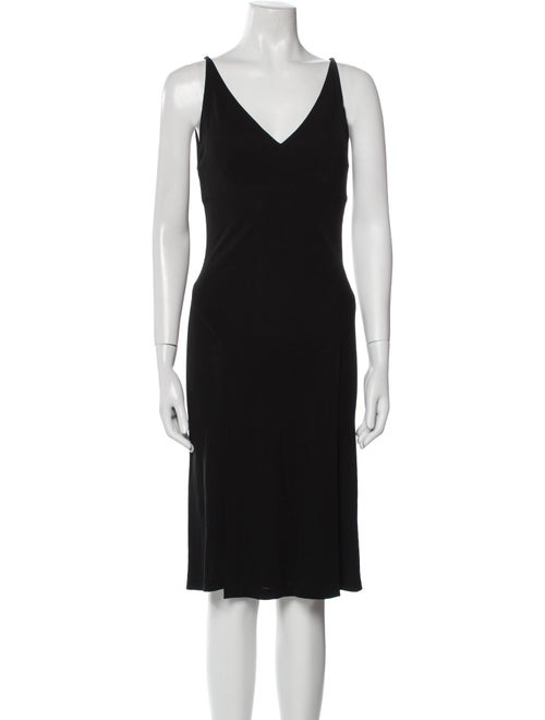 Diane von Furstenberg V-Neck Midi Length Dress