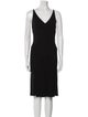Diane von Furstenberg V-Neck Midi Length Dress