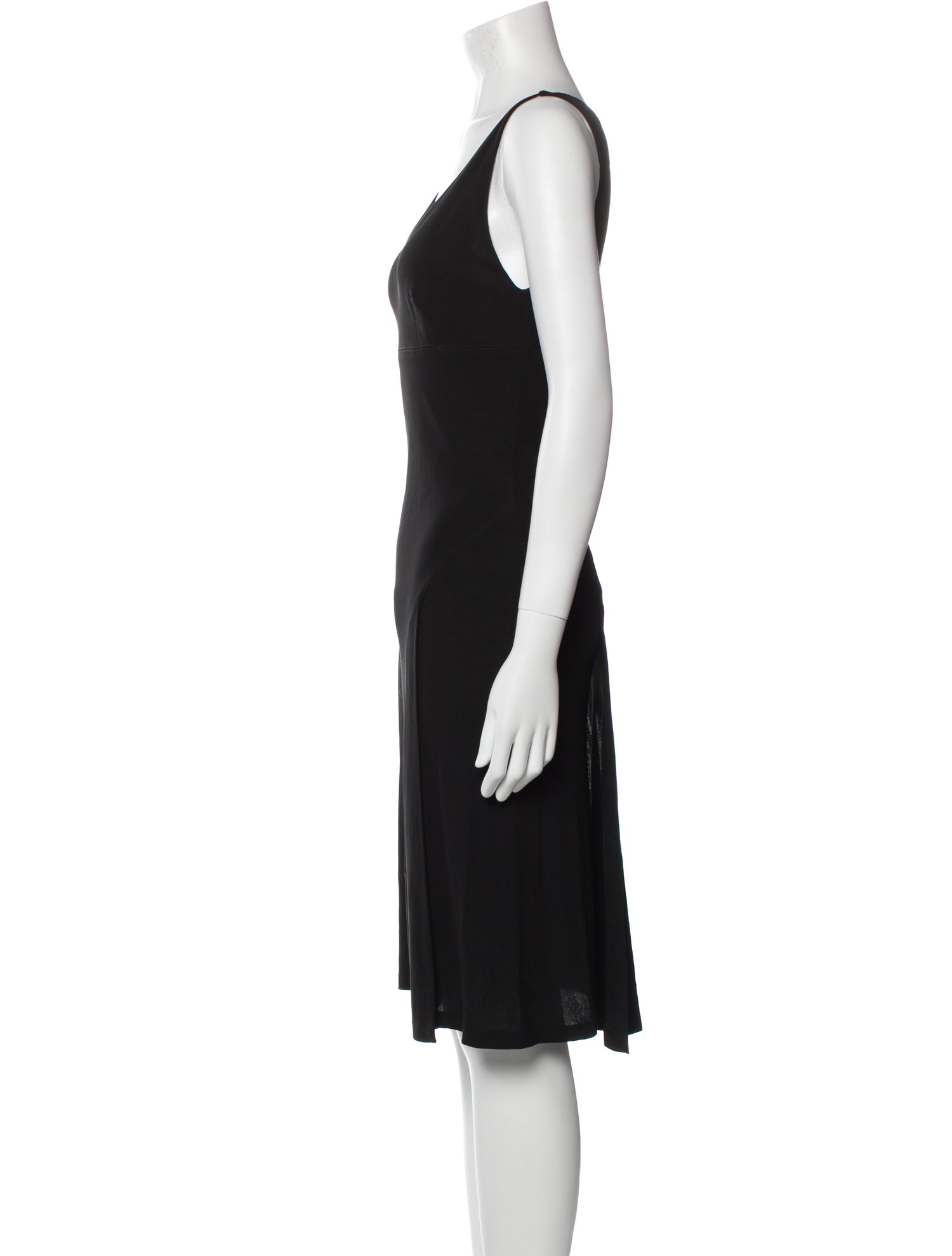 Diane von Furstenberg V-Neck Midi Length Dress