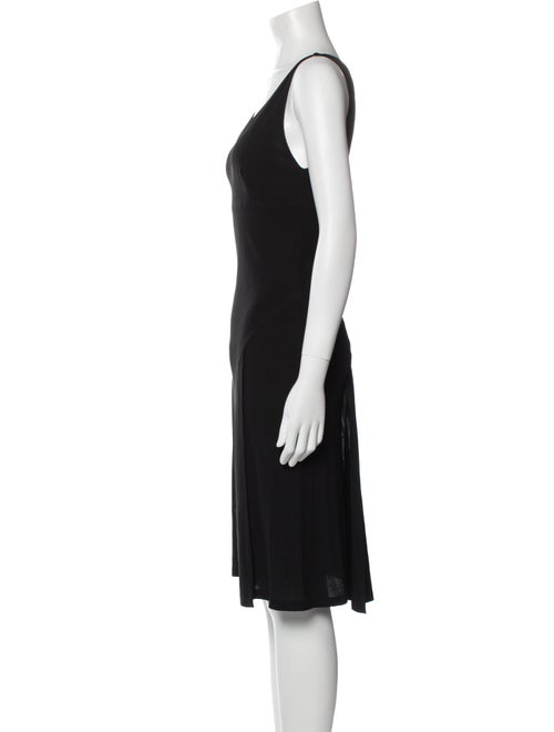 Diane von Furstenberg V-Neck Midi Length Dress