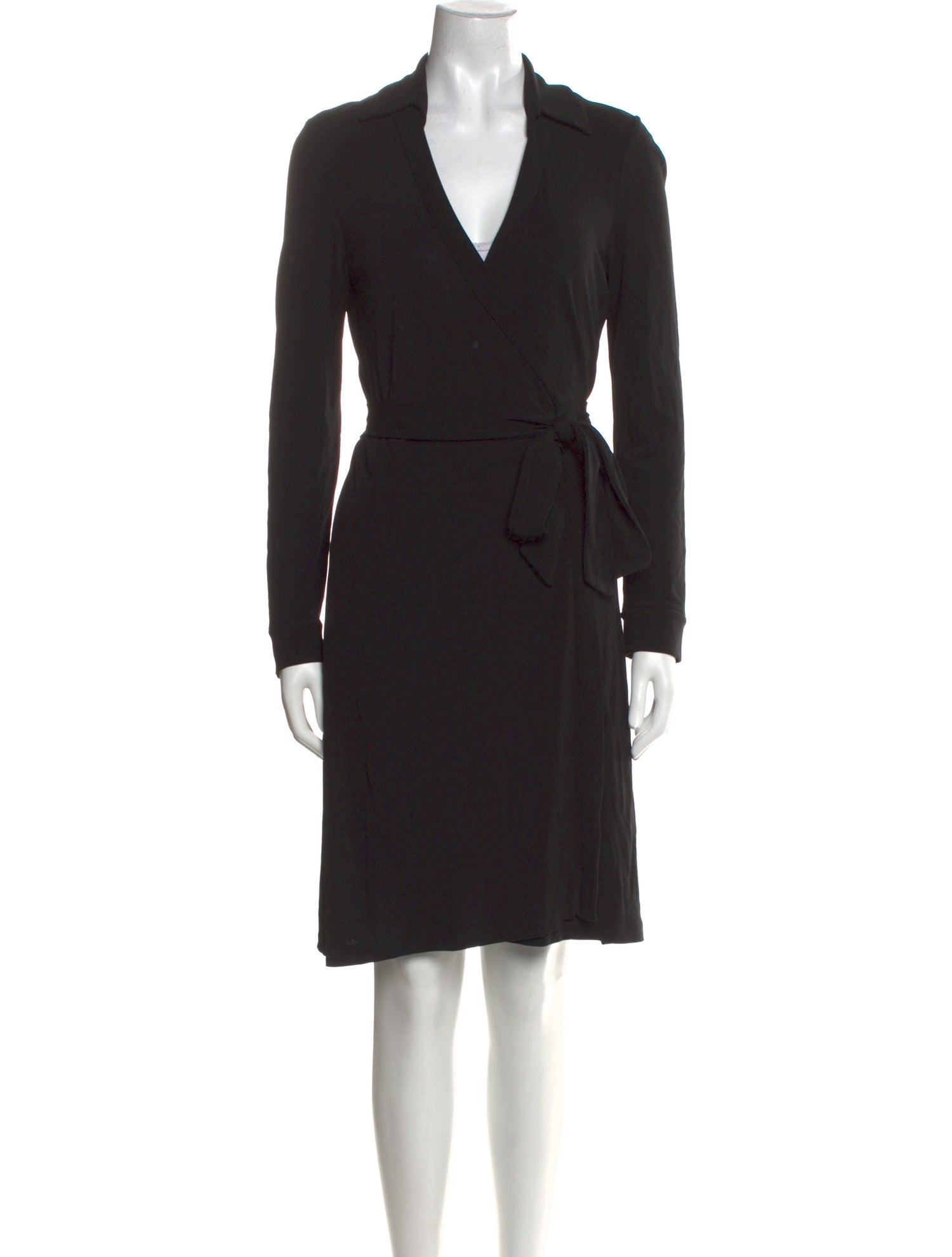 Diane von Furstenberg V-Neck Midi Length Dress