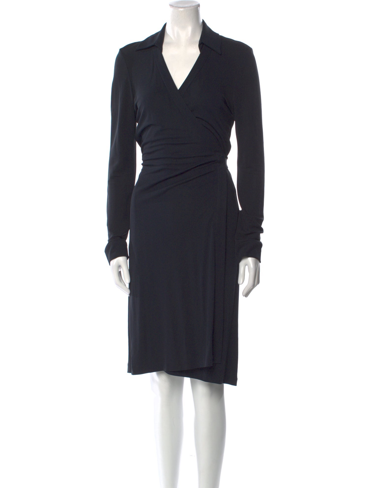 Diane von Furstenberg V-Neck Knee-Length Dress