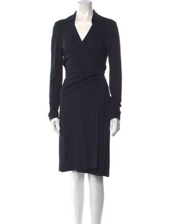 Diane von Furstenberg V-Neck Knee-Length Dress