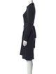 Diane von Furstenberg V-Neck Knee-Length Dress