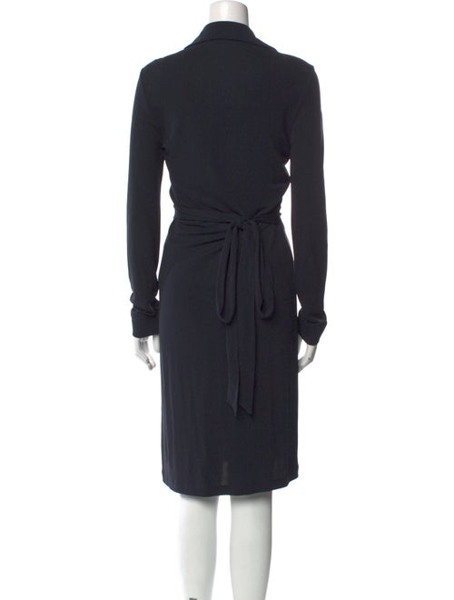 Diane von Furstenberg V-Neck Knee-Length Dress