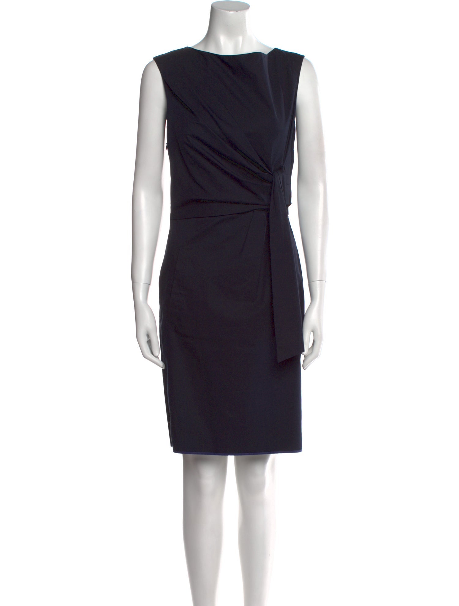 Diane von Furstenberg Bateau Neckline Mini Dress
