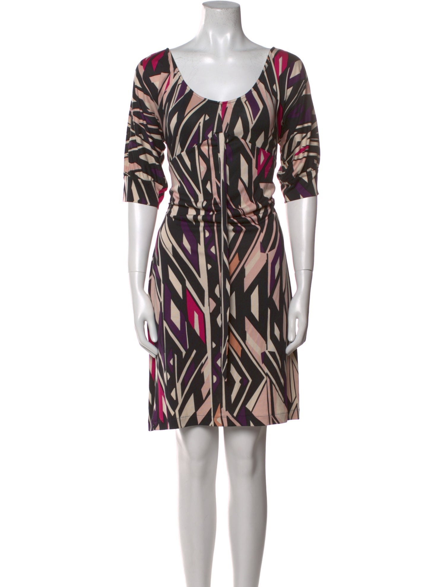 Diane von Furstenberg Silk Knee-Length Dress