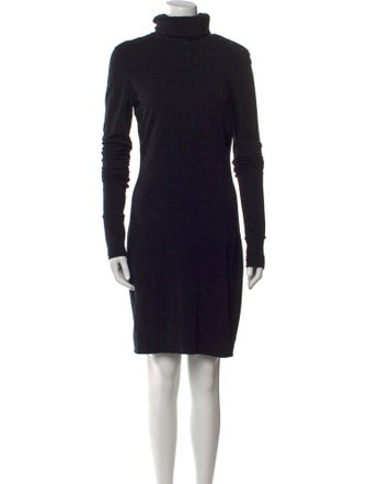 Diane von Furstenberg Turtleneck Mini Dress