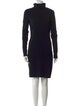 Diane von Furstenberg Turtleneck Mini Dress