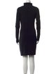 Diane von Furstenberg Turtleneck Mini Dress