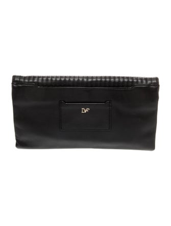Diane von Furstenberg Leather Clutch