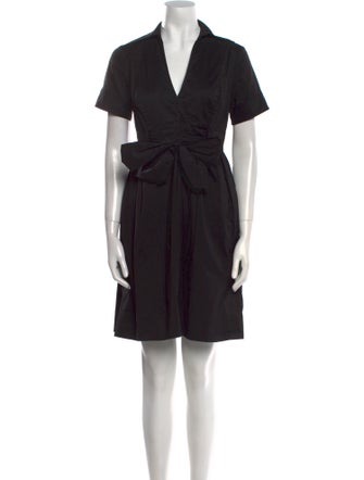 Diane von Furstenberg V-Neck Mini Dress