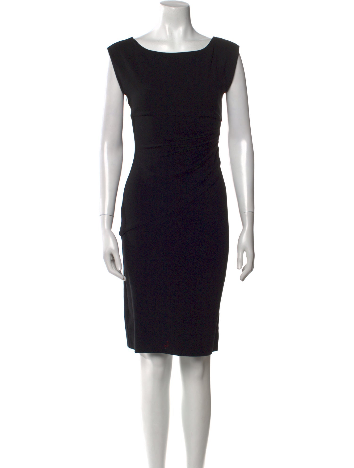 Diane von Furstenberg Bateau Neckline Knee-Length Dress