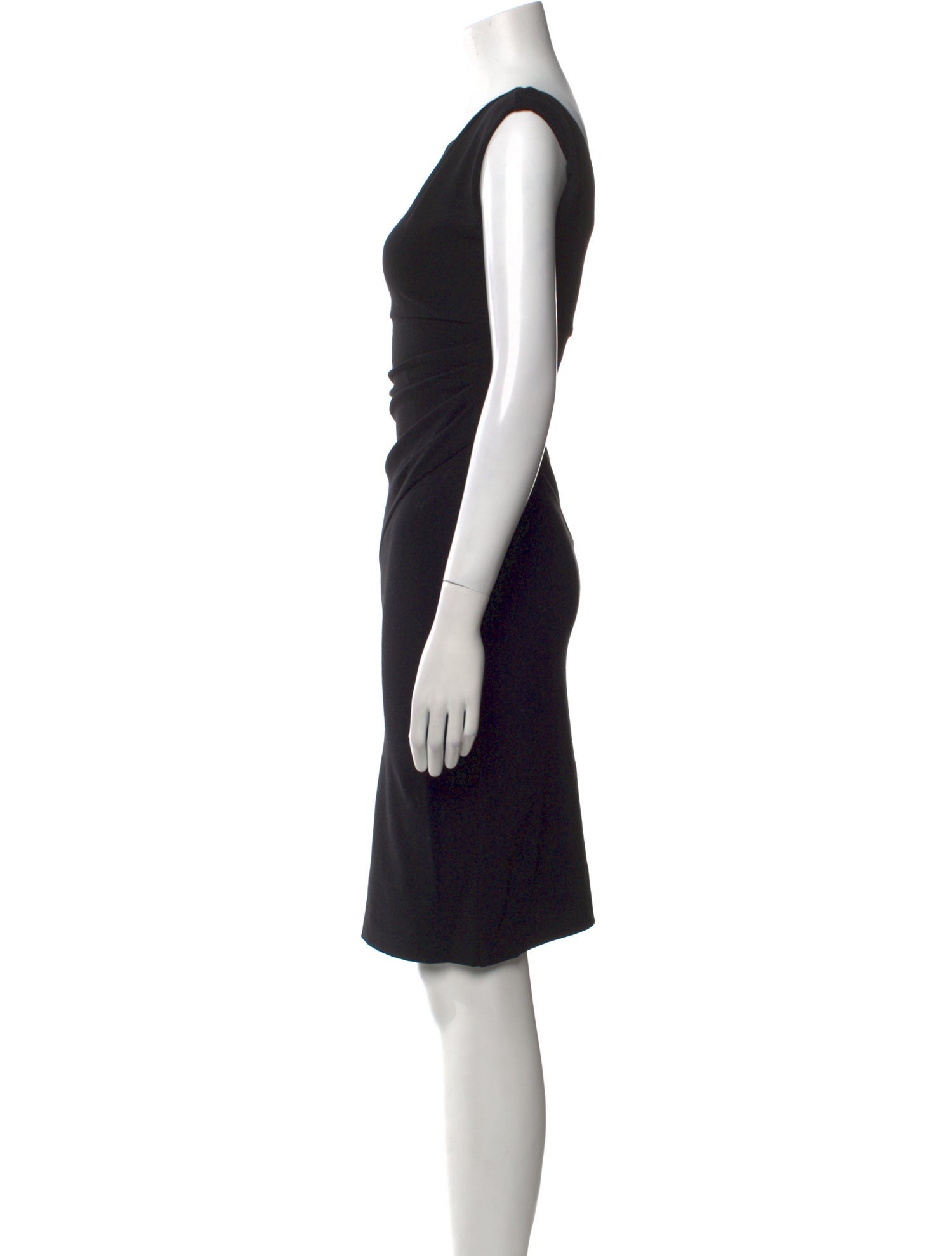 Diane von Furstenberg Bateau Neckline Knee-Length Dress