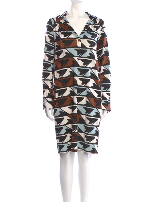 Diane von Furstenberg Silk Knee-Length Dress