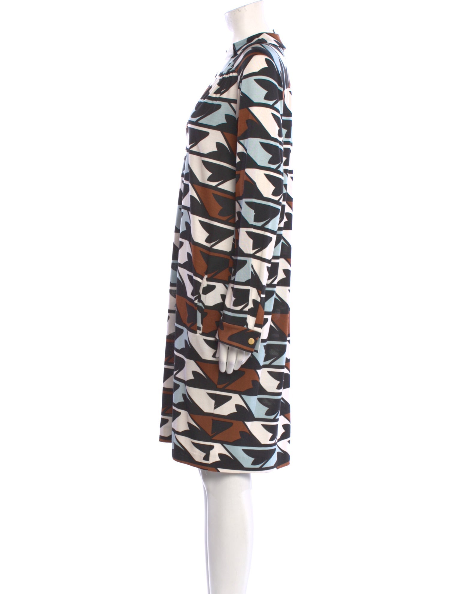 Diane von Furstenberg Silk Knee-Length Dress