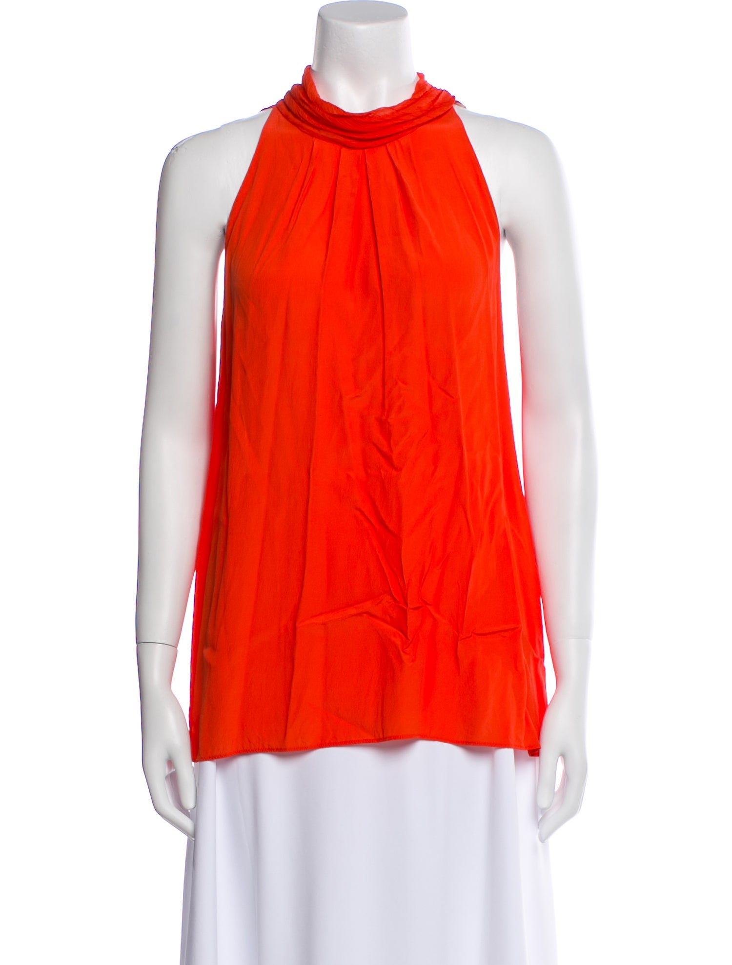 Diane von Furstenberg Halterneck Sleeveless Blouse