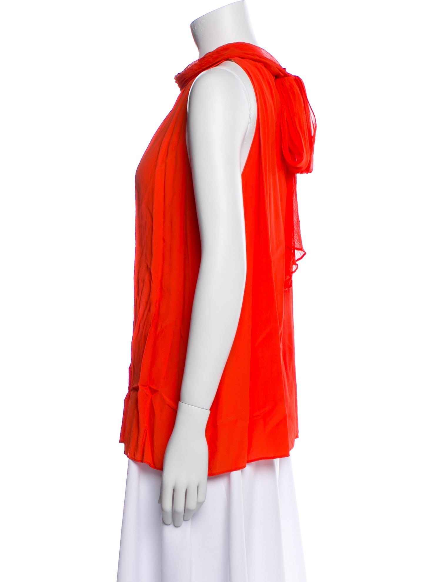 Diane von Furstenberg Halterneck Sleeveless Blouse