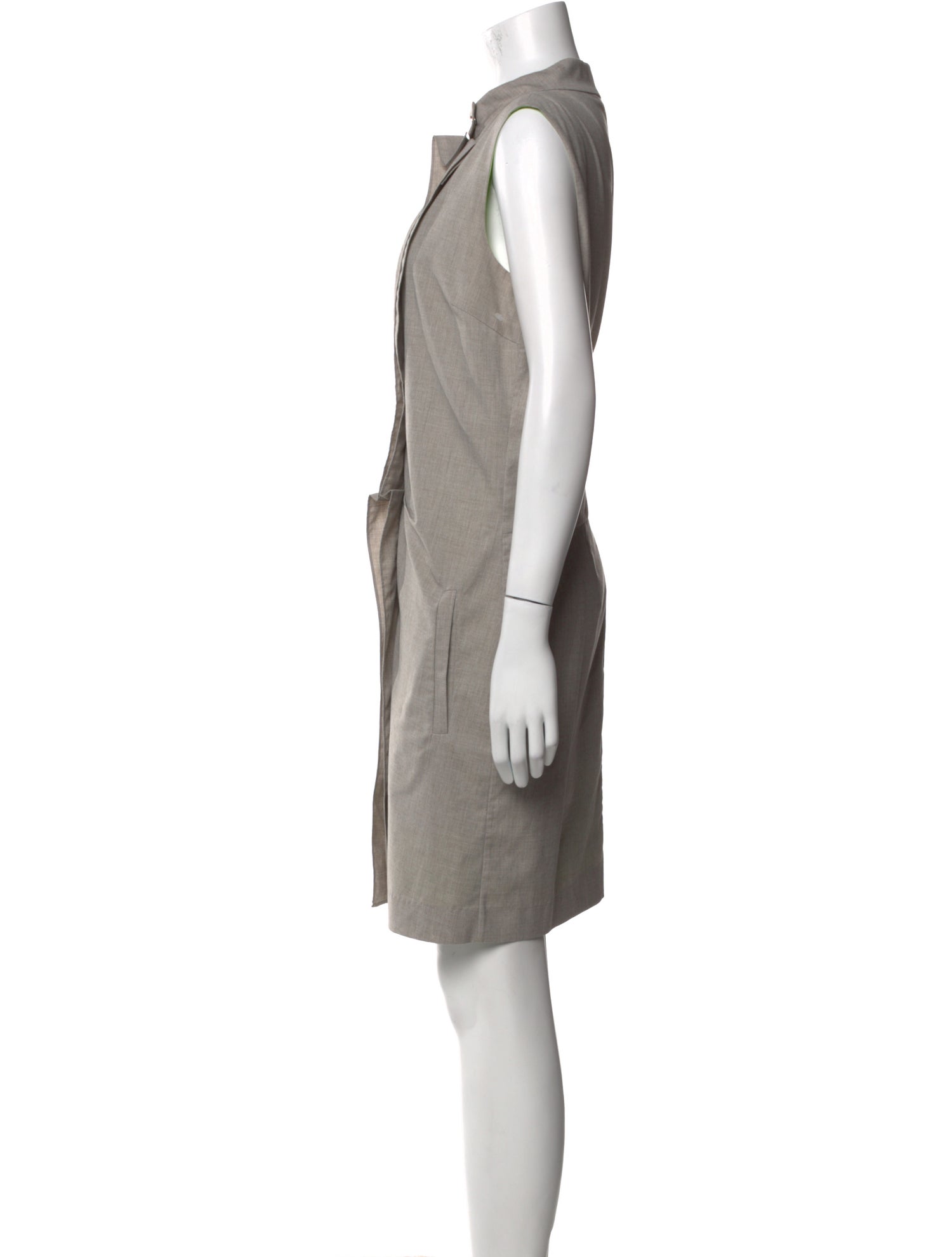 Diane von Furstenberg Mock Neck Mini Dress