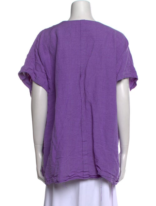 Diane von Furstenberg Silk V-Neck Blouse