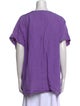 Diane von Furstenberg Silk V-Neck Blouse