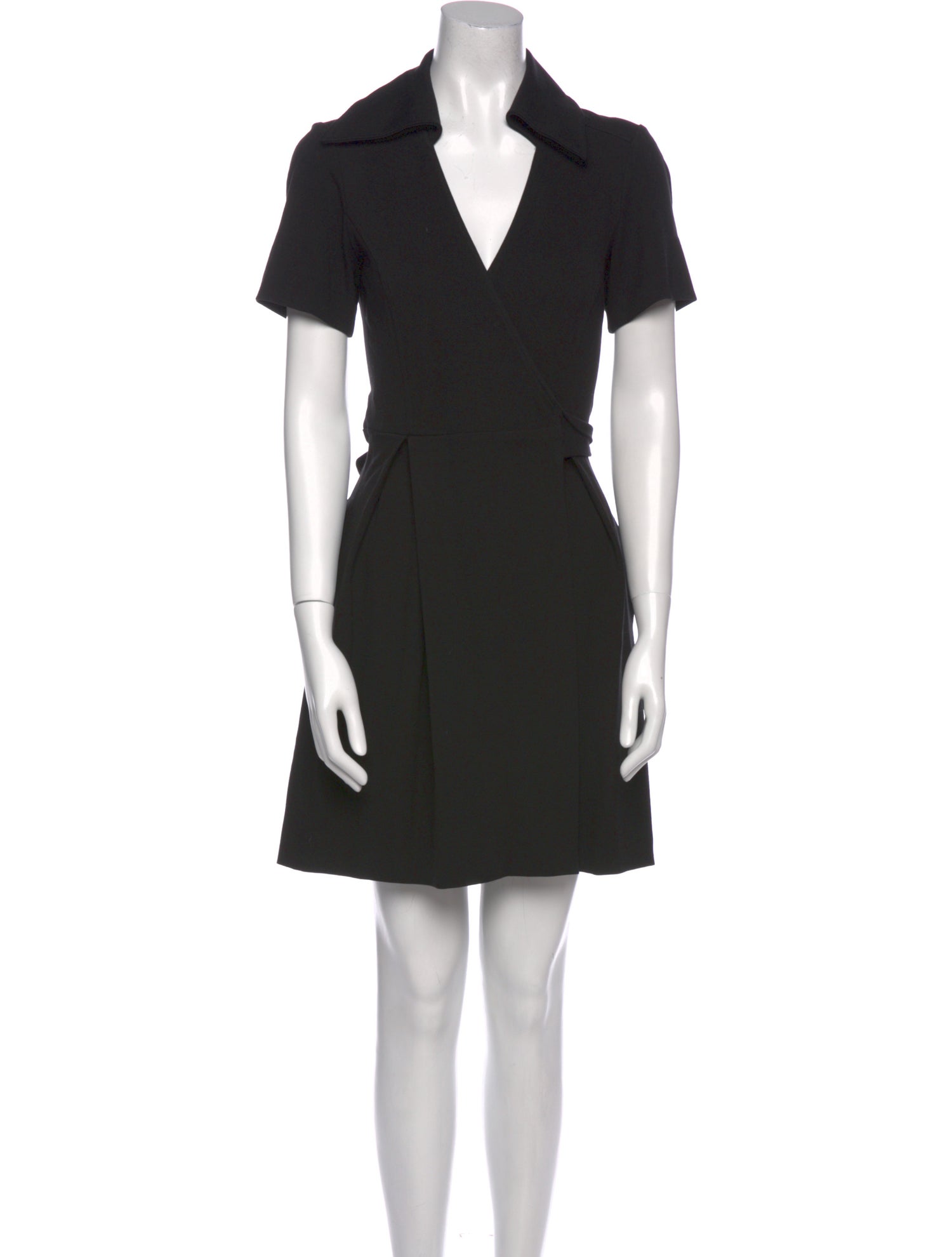 Diane von Furstenberg V-Neck Mini Dress