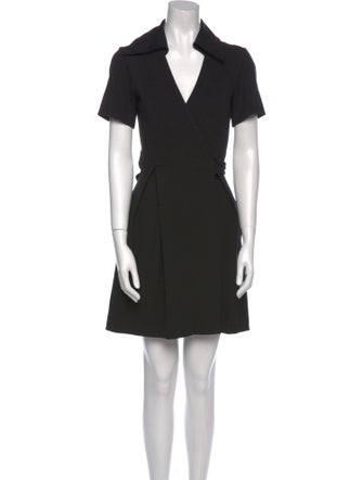 Diane von Furstenberg V-Neck Mini Dress