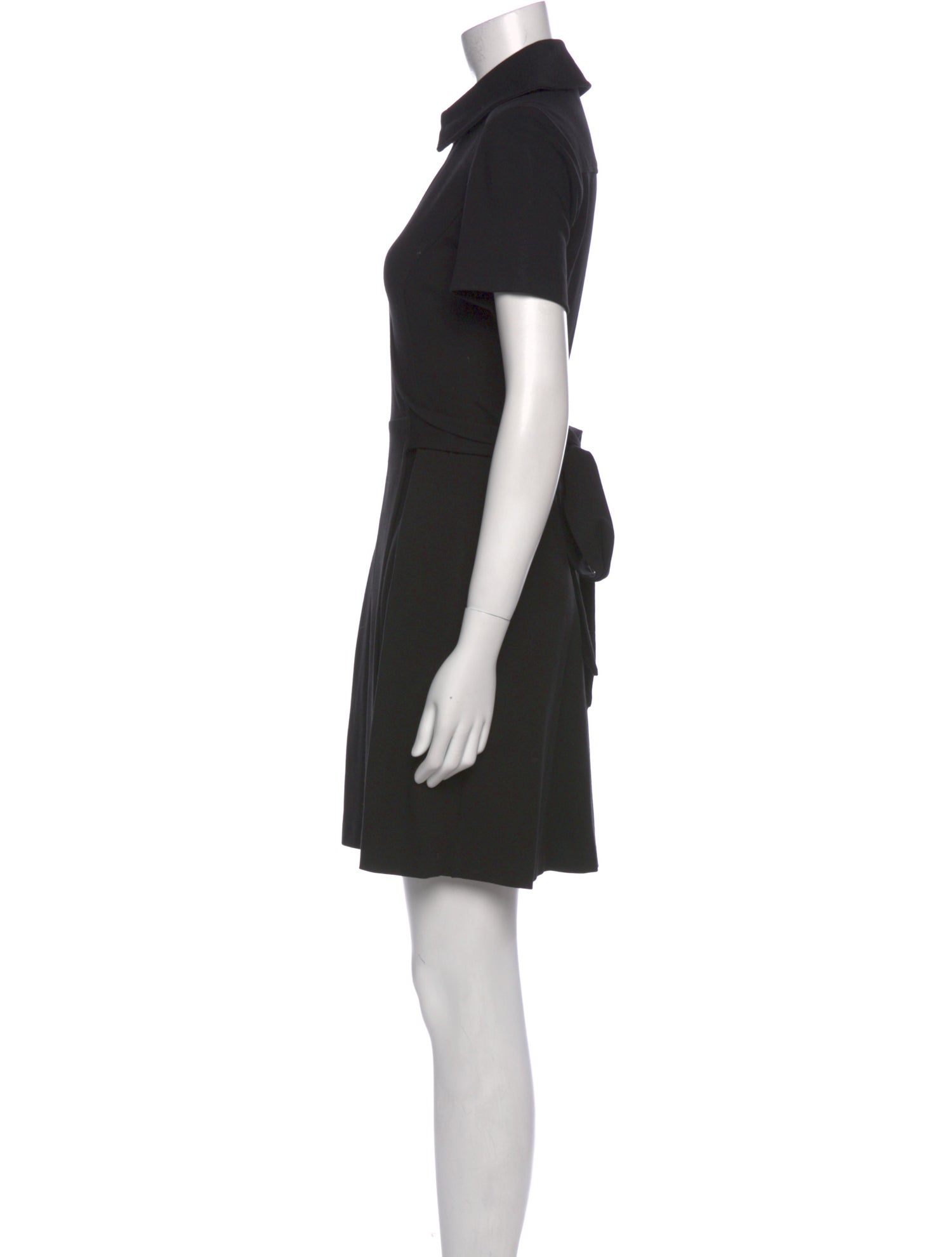 Diane von Furstenberg V-Neck Mini Dress