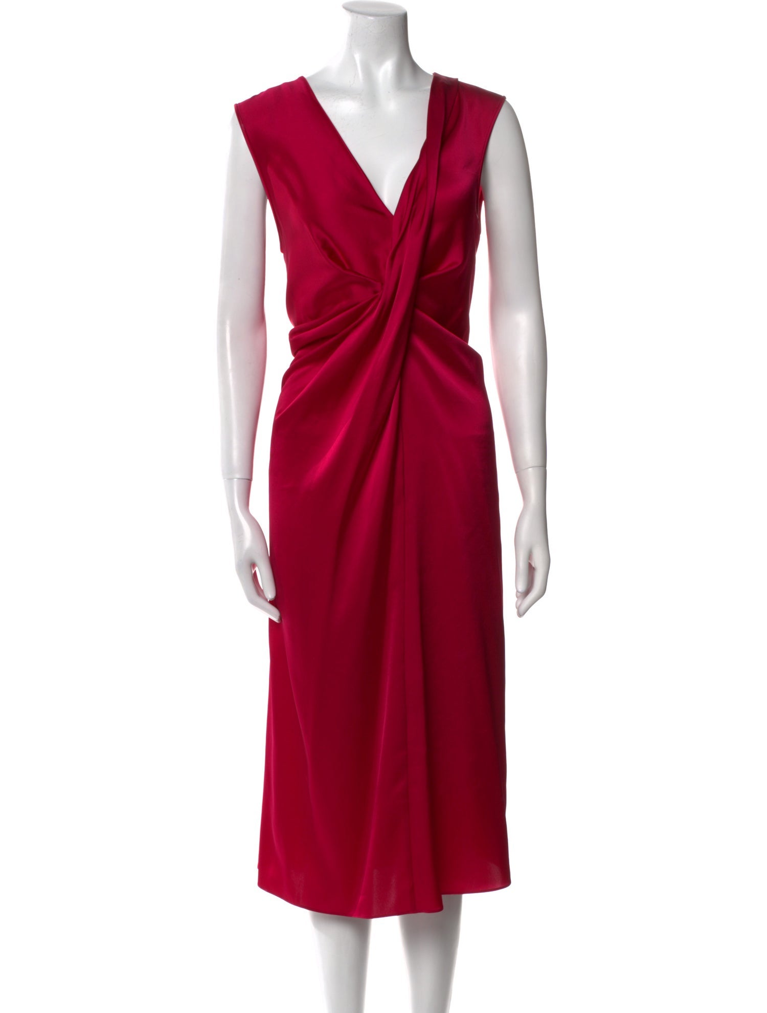 Diane von Furstenberg V-Neck Midi Length Dress w/ Tags