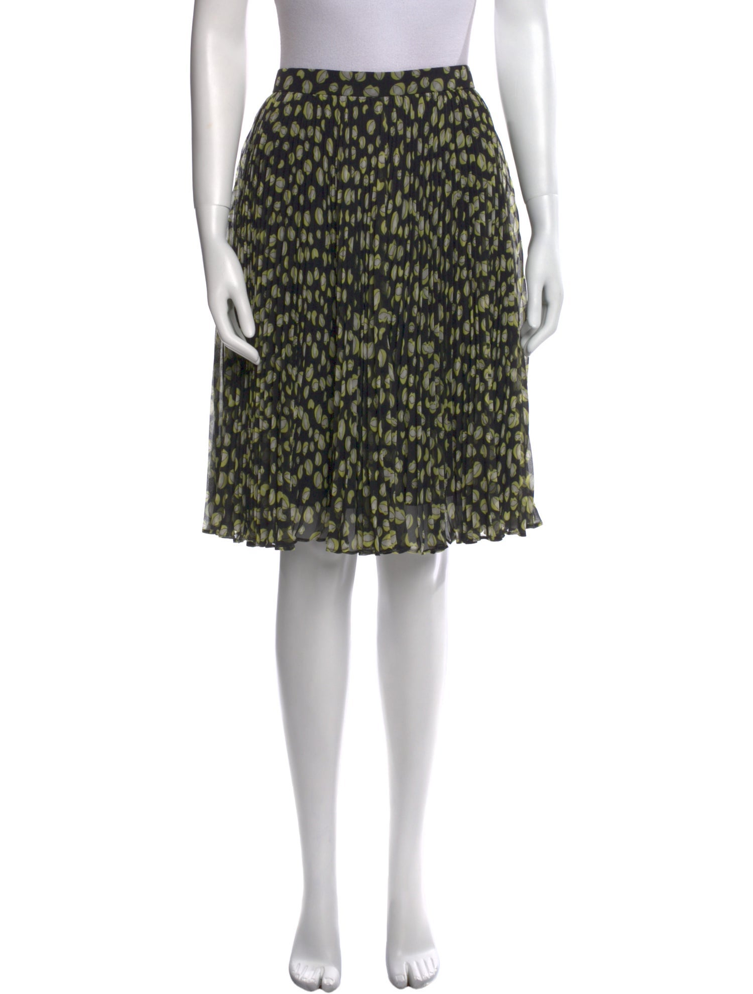 Diane von Furstenberg Printed Knee-Length Skirt w/ Tags