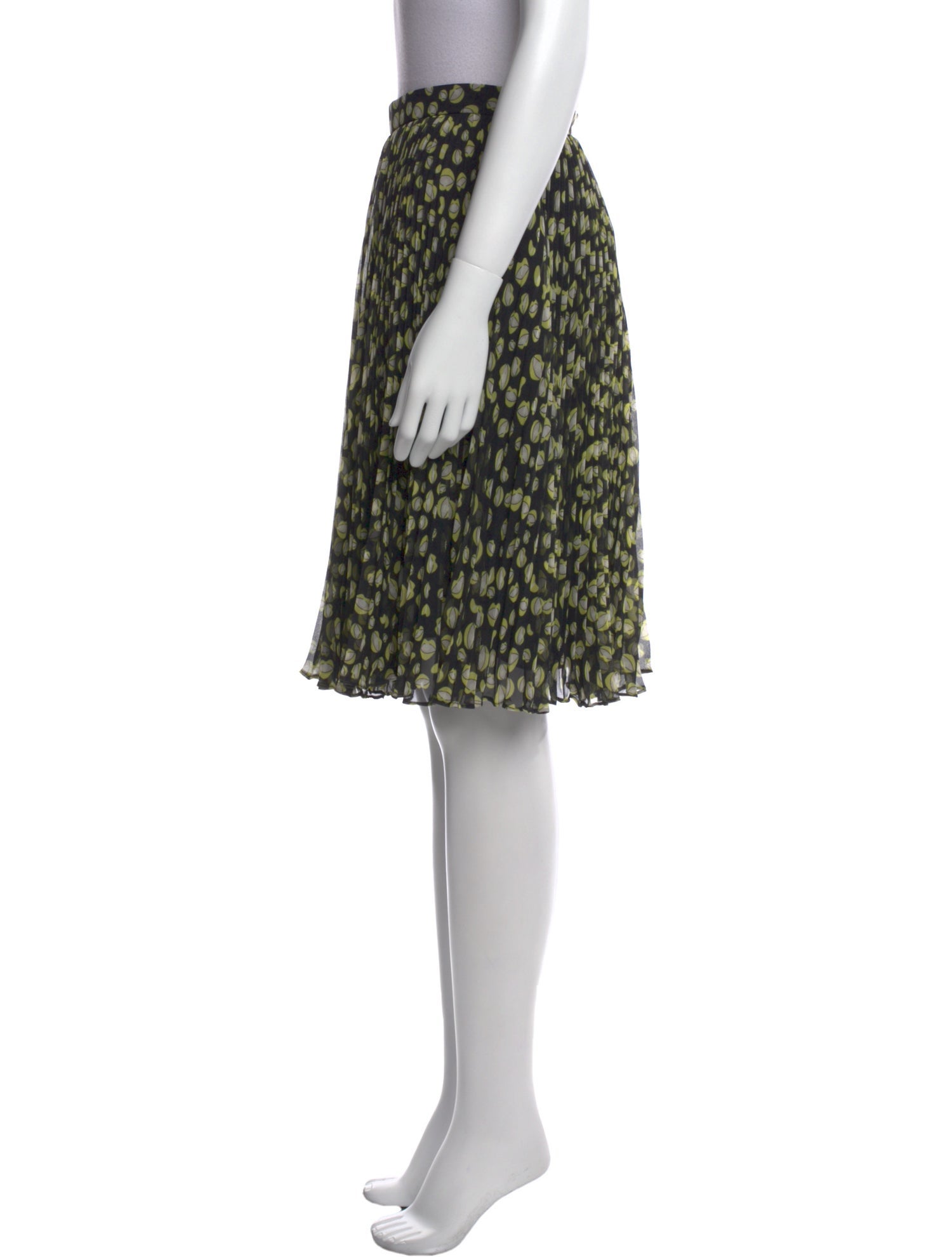 Diane von Furstenberg Printed Knee-Length Skirt w/ Tags