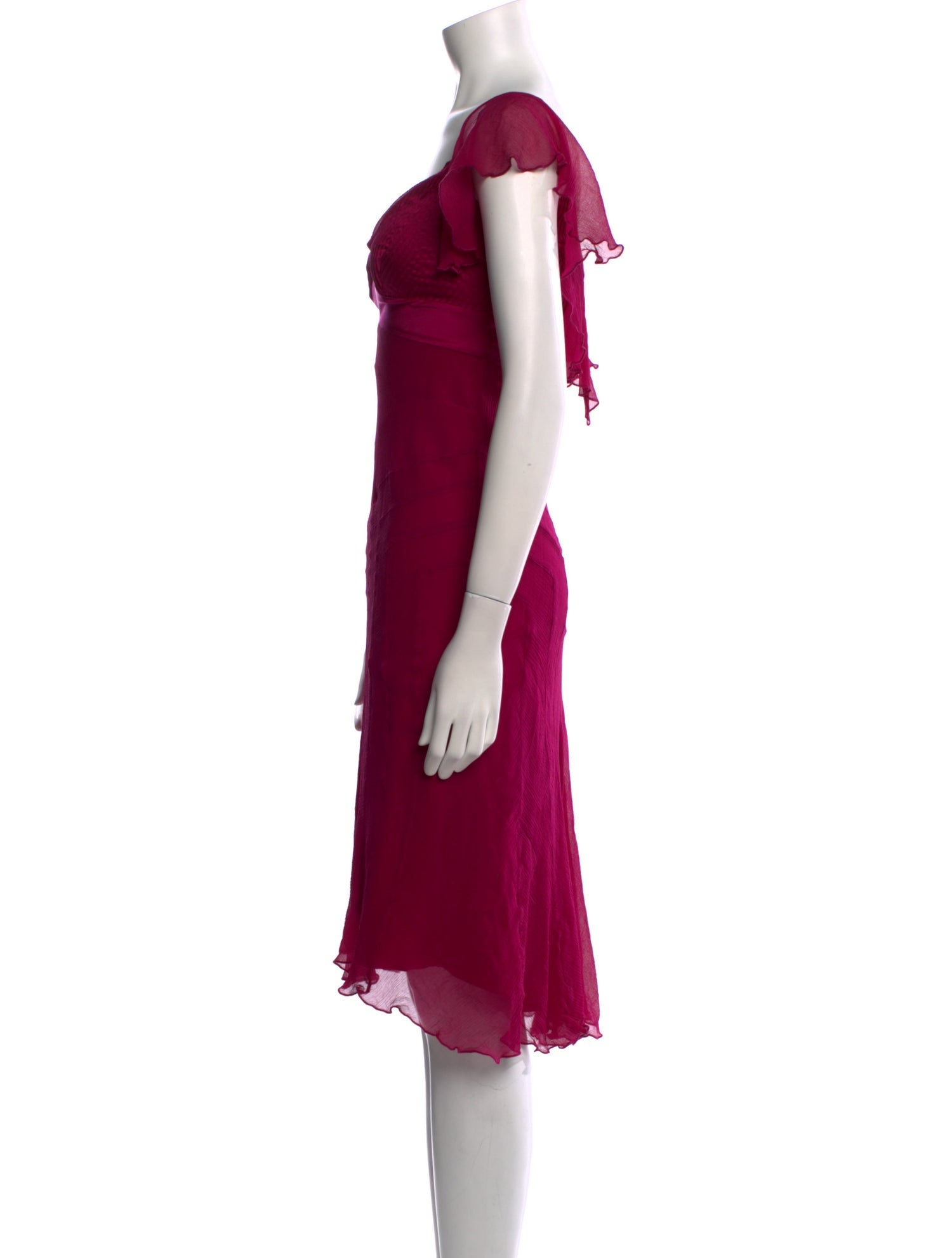 Diane von Furstenberg Silk Midi Length Dress