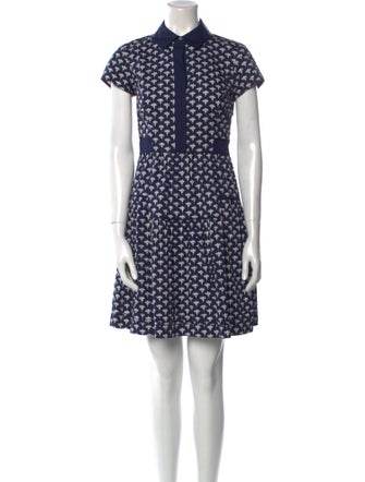 Diane von Furstenberg Printed Mini Dress