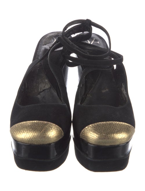 Diane von Furstenberg Suede Slingback Pumps