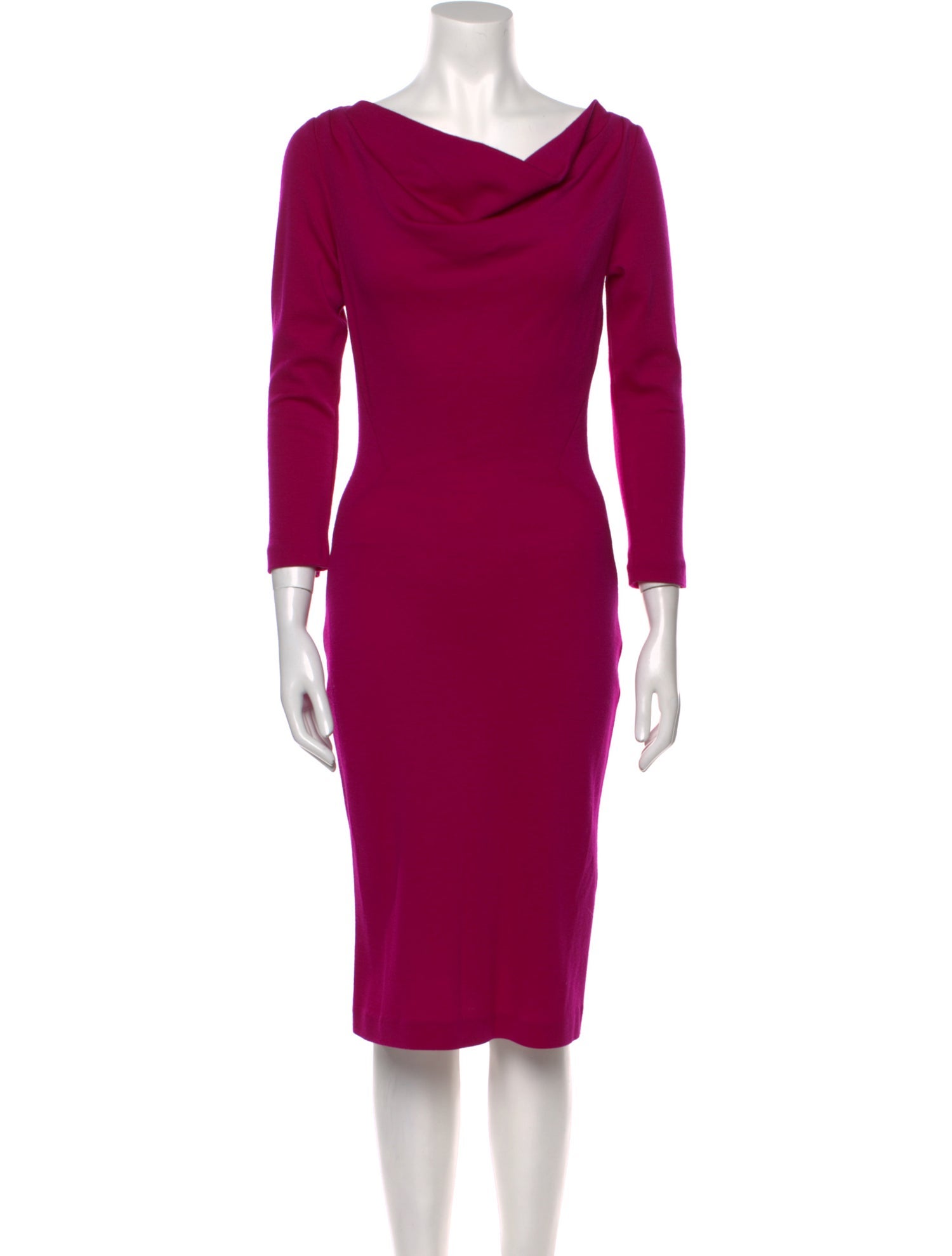Diane von Furstenberg Wool Midi Length Dress