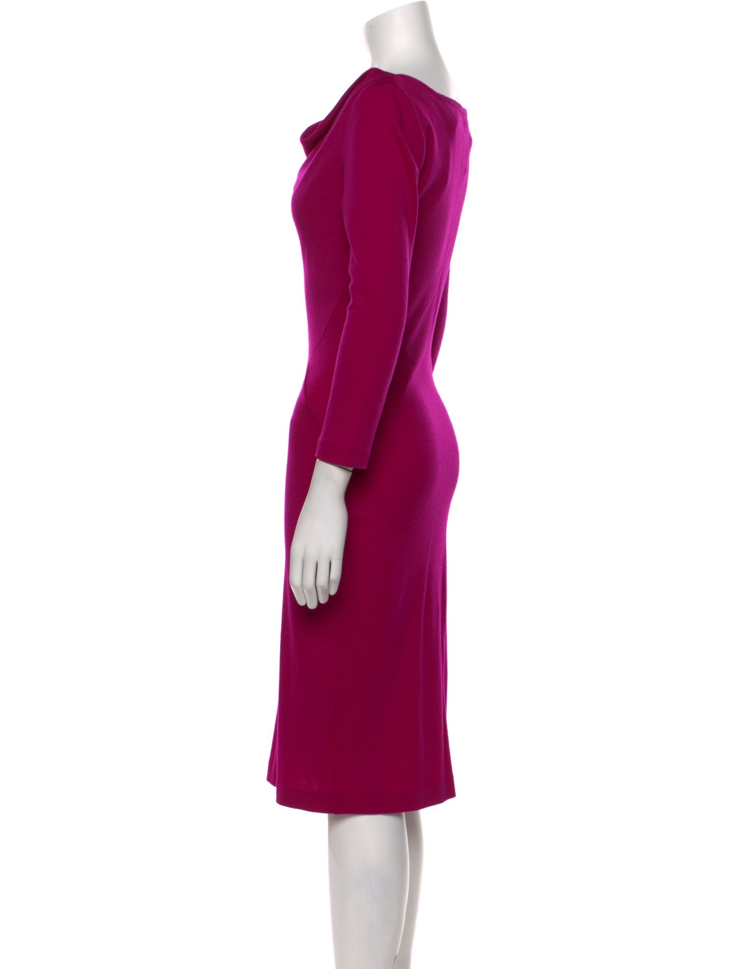 Diane von Furstenberg Wool Midi Length Dress