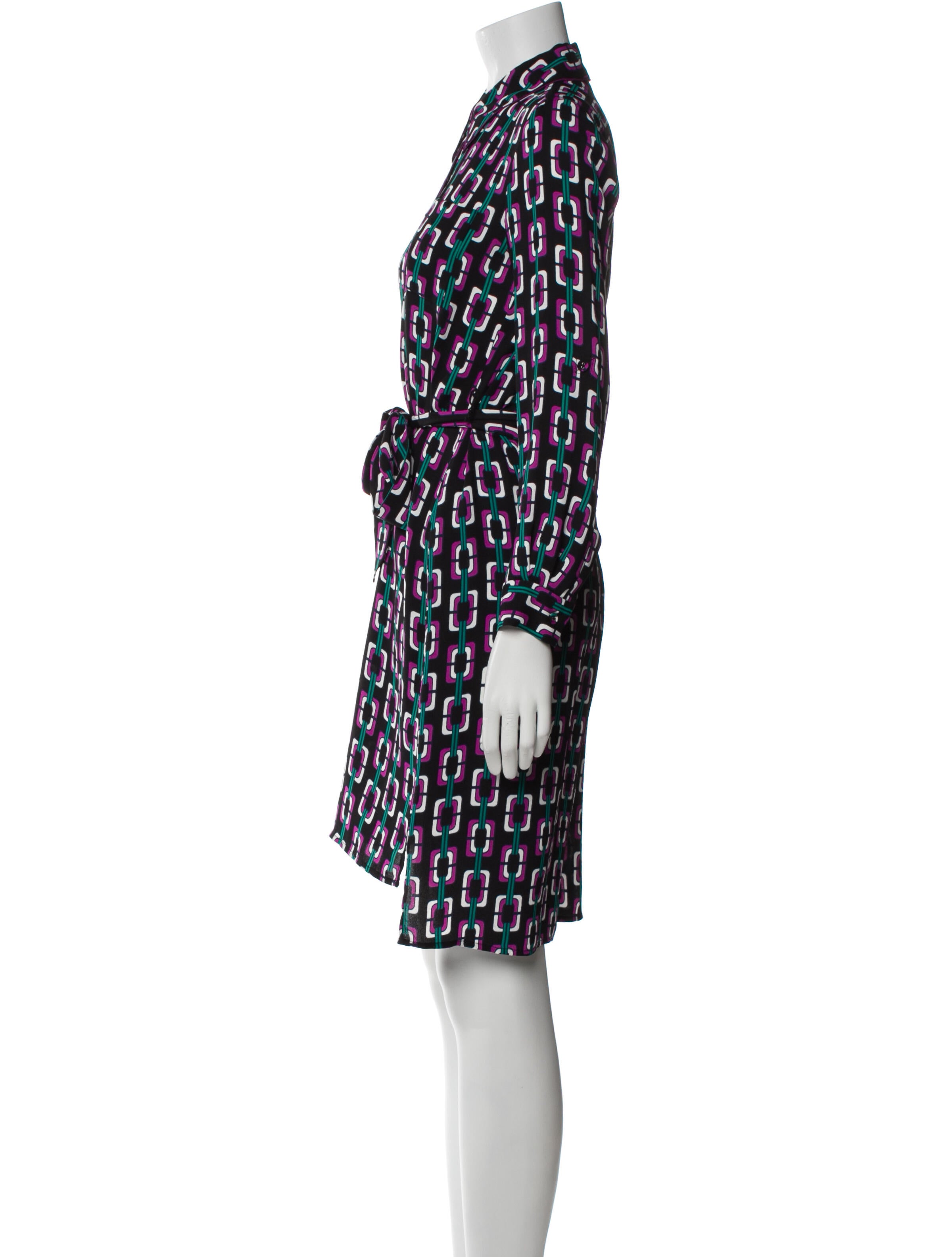 Diane von Furstenberg Printed Mini Dress