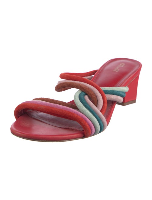 Diane von Furstenberg Suede Slides