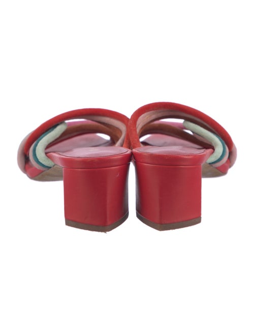 Diane von Furstenberg Suede Slides