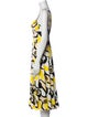 Diane von Furstenberg Printed Midi Length Dress