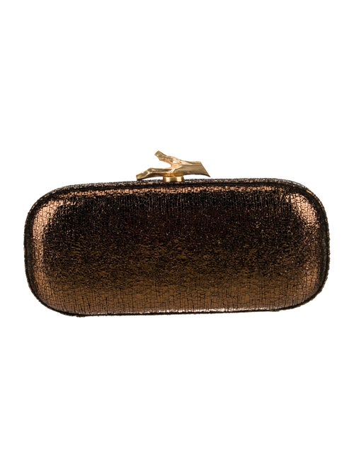 Diane von Furstenberg Leather Minaudière