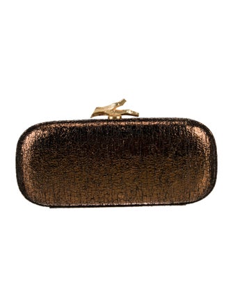 Diane von Furstenberg Leather Minaudière