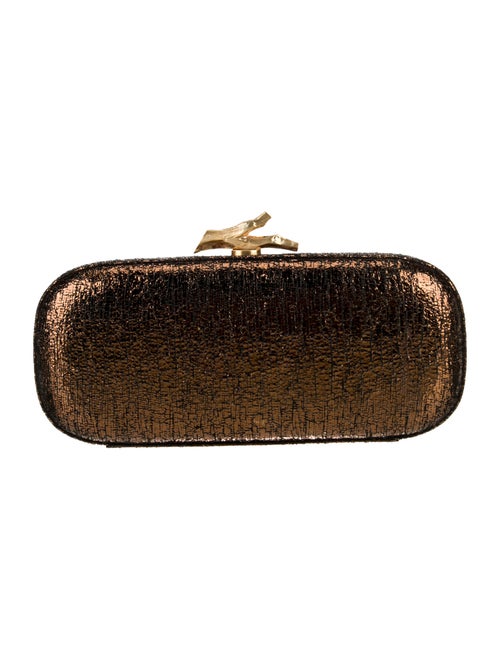 Diane von Furstenberg Leather Minaudière