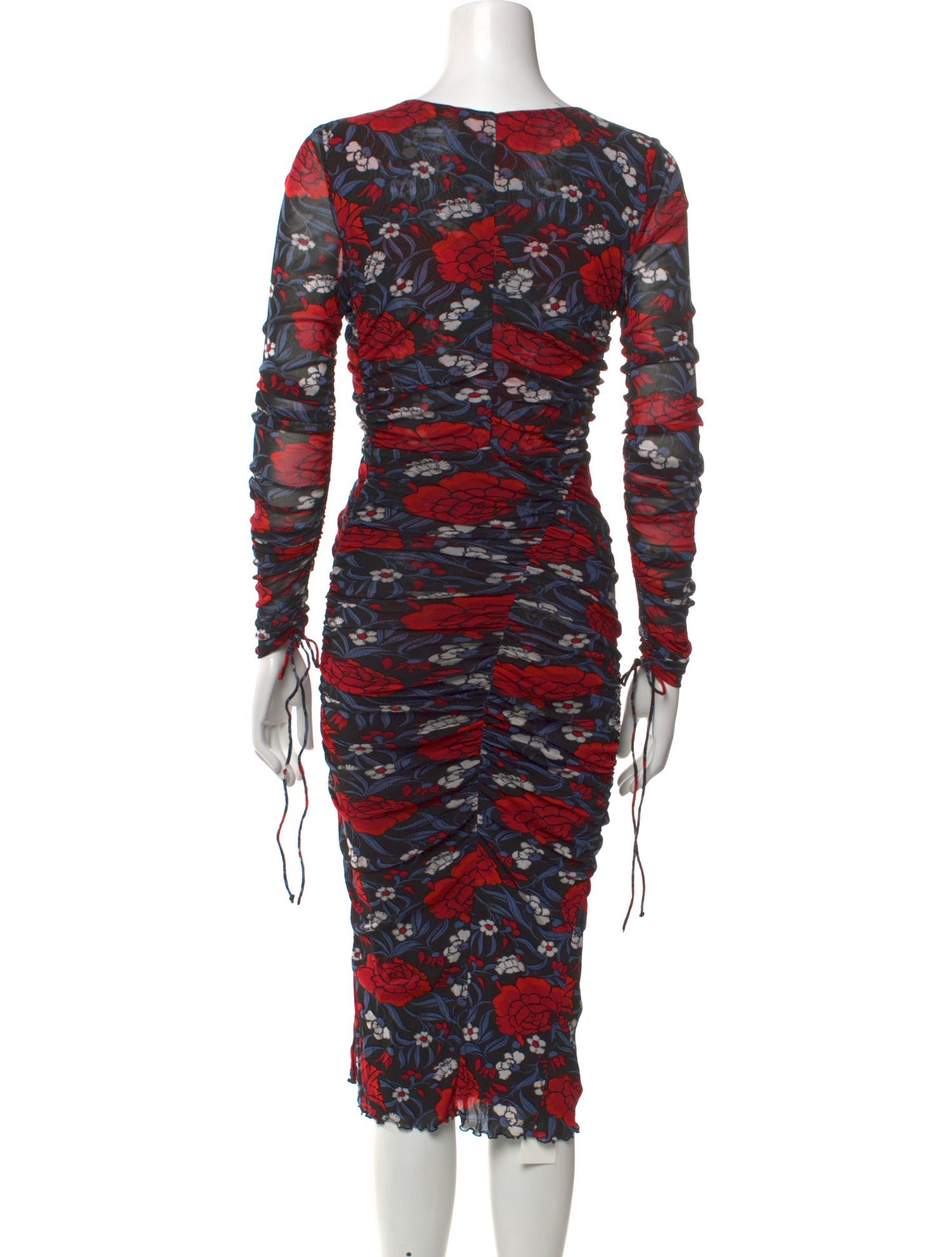 Diane von Furstenberg Printed Midi Length Dress