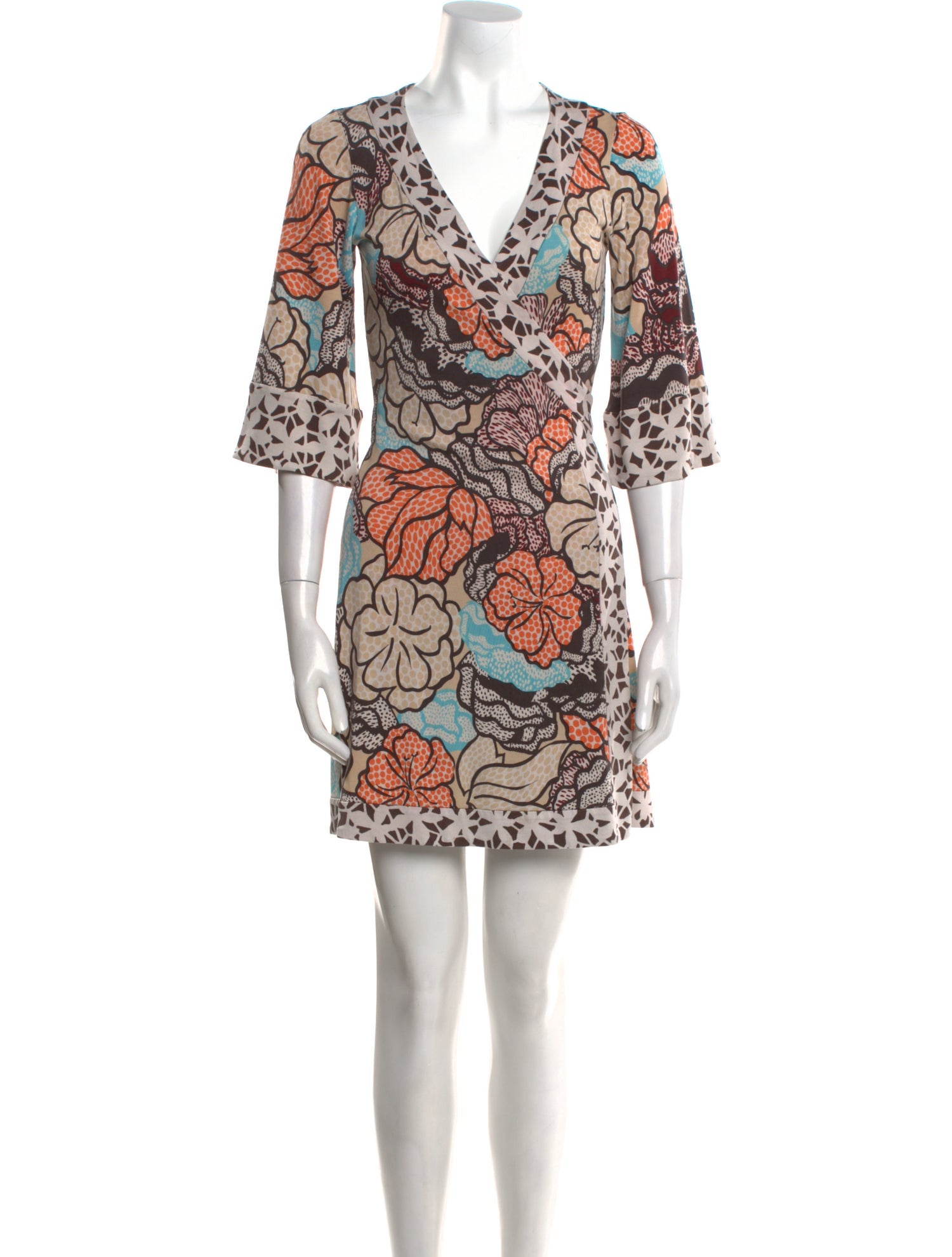Diane von Furstenberg Silk Mini Dress