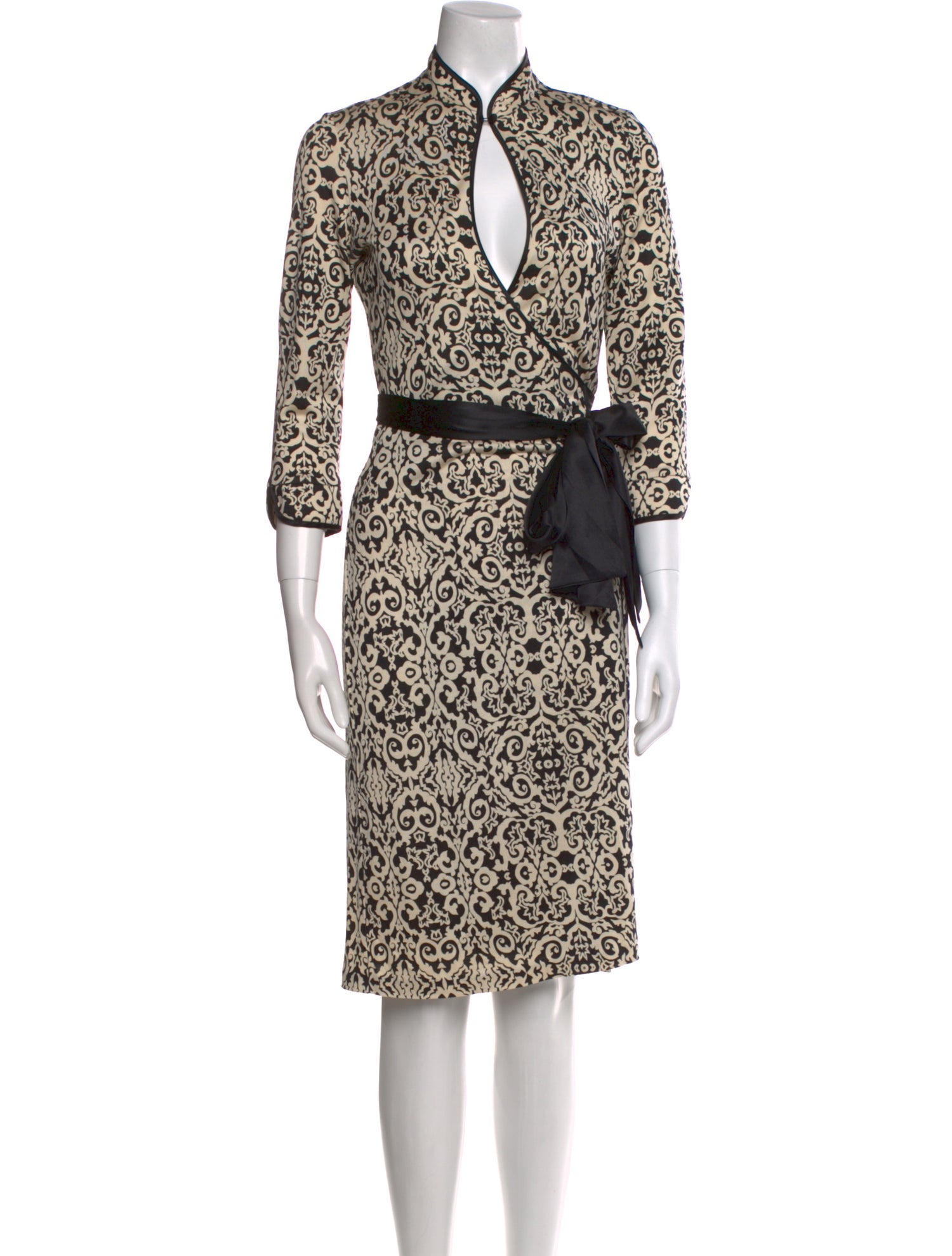 Diane von Furstenberg Silk Knee-Length Dress