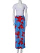 Diane von Furstenberg Floral Print Pant Set