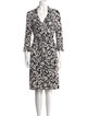 Diane von Furstenberg Silk Knee-Length Dress