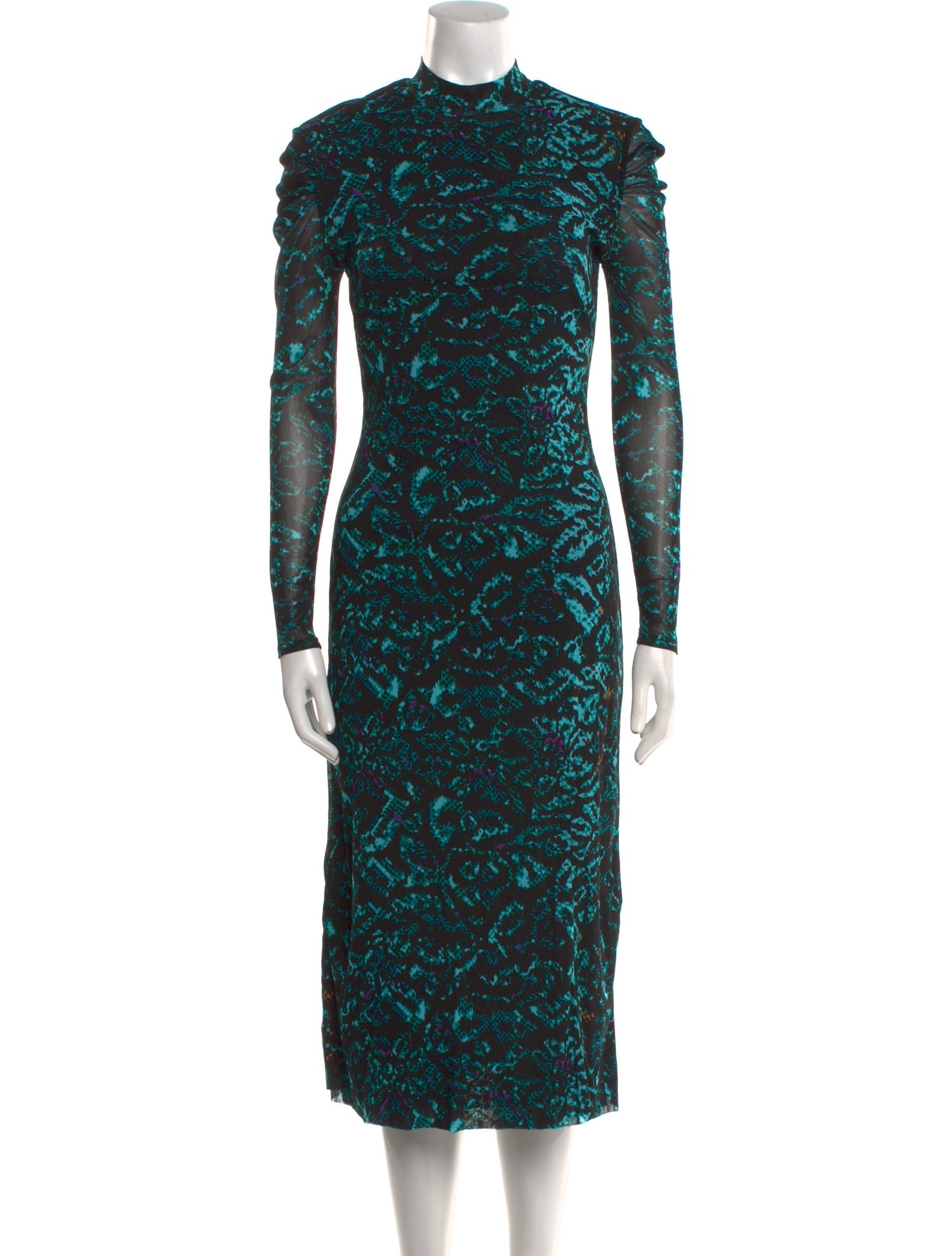 Diane von Furstenberg Nylon Midi Length Dress