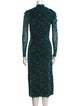 Diane von Furstenberg Nylon Midi Length Dress